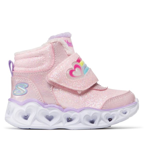 Skechers Gležnjače Skechers Brilliant Rainbow 302669N/PKLV Pink/Lavender