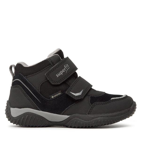 Superfit Gležnjače Superfit 1-009385-0030 M Black/Lightgrey
