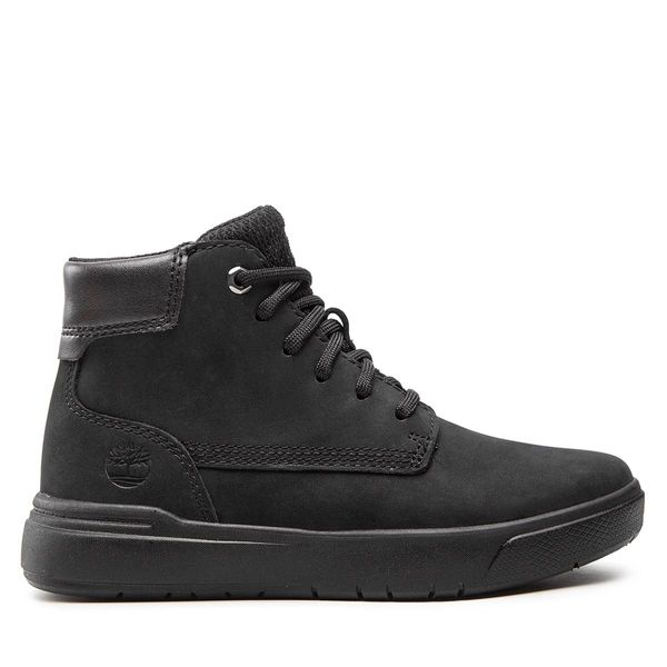 Timberland Gležnjače Timberland Seneca Bay 6In Side Zip TB0A2M8Q015 Black Nubuck