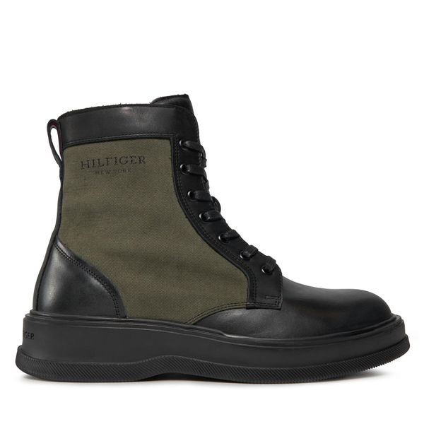 Tommy Hilfiger Gležnjače Tommy Hilfiger Th Everyday Core Mix FM0FM04908 Black BDS