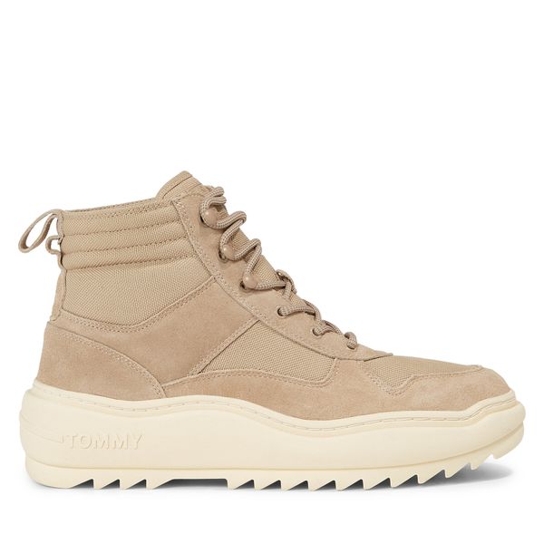 Tommy Jeans Gležnjače Tommy Jeans Tjm Mix Material Boot EM0EM01245 Sandalwood RBT