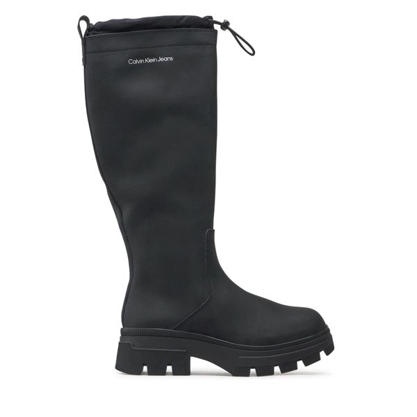 Calvin Klein Jeans Gumene čizme Calvin Klein Jeans Chunky Combat Rainboot YW0YW00741 Black BDS