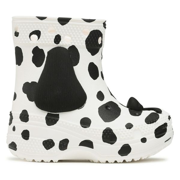 Crocs Gumene čizme Crocs Crocs Classic I Am Dalmatian Boot T 209079 White/Black 103