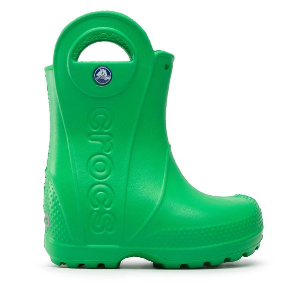 Crocs Gumene čizme Crocs Handle It Rain Boot Kids 12803 Grass Green