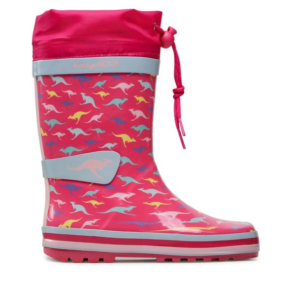 KangaRoos Gumene čizme KangaRoos K-Summerrain 18736 000 6312 S Fandango Pink/Kangaroo