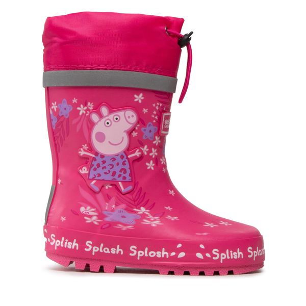Regatta Gumene čizme Regatta PeppaSplash Welly RKF713 PinkFustrop P9K