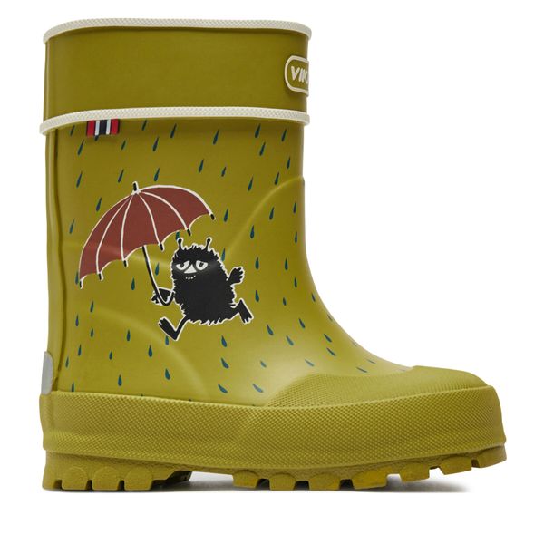 Viking Gumene čizme Viking Alv Jolly Moomin 1-13500-6150 Zelena