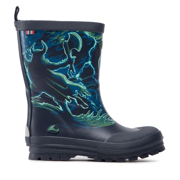 Viking Gumene čizme Viking Jolly Print 1-60020-547 Navy/Bluegreen