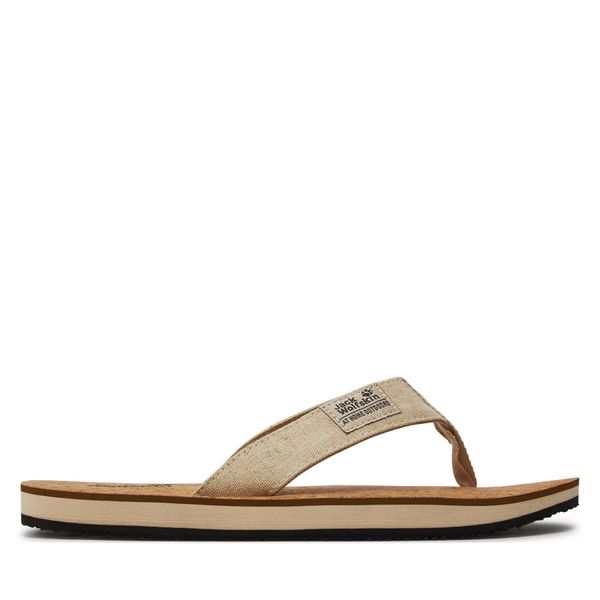 Jack Wolfskin Japanke Jack Wolfskin Ecistride 2 Slipper W 4051931 Natual/Cork
