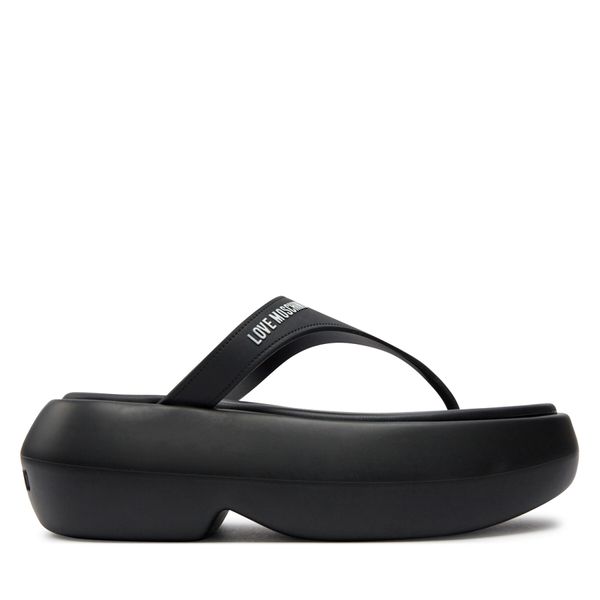 LOVE MOSCHINO Japanke LOVE MOSCHINO JA28097I0II39000 Crna