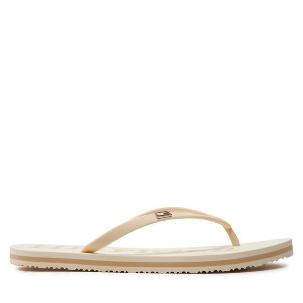 Tommy Hilfiger Japanke Tommy Hilfiger Strap Beach Sandal FW0FW07901 Bež