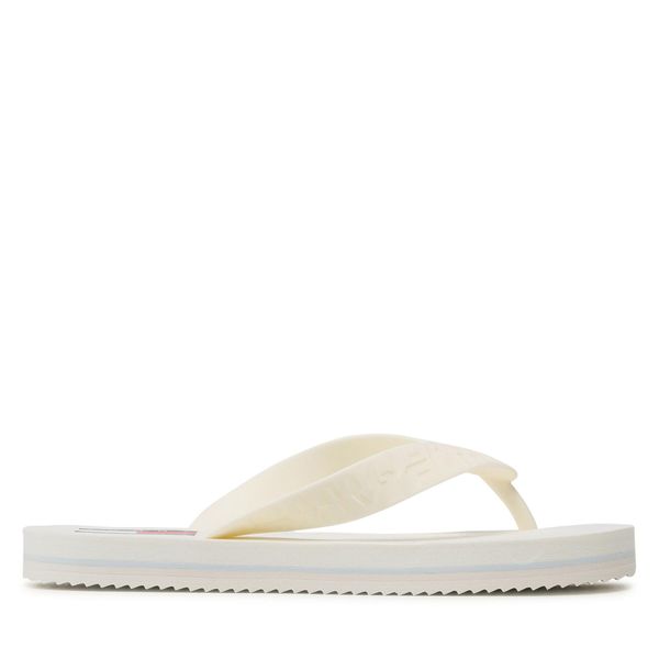Tommy Jeans Japanke Tommy Jeans Tjw Flag Eva Beach Sandal EN0EN02194 Ecru/Shimmering Blue YBL