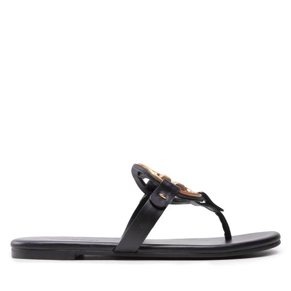 Tory Burch Japanke Tory Burch Metal Miller 136593 Perfect Black 006