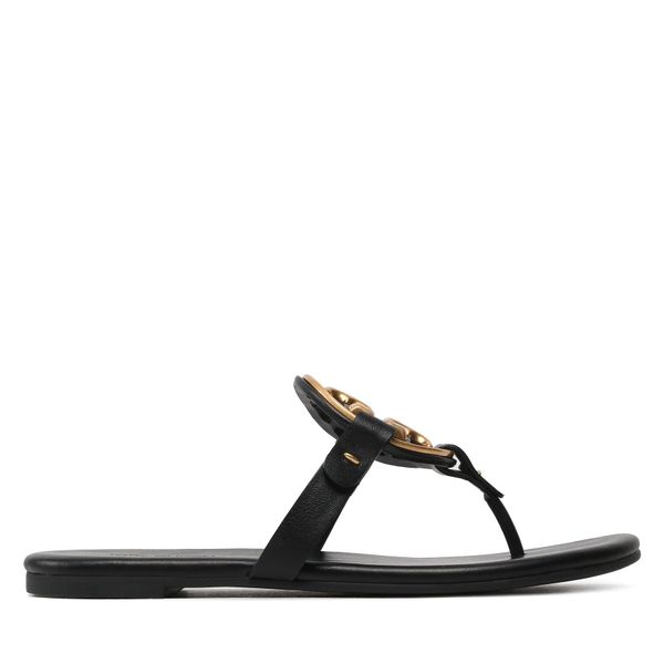 Tory Burch Japanke Tory Burch Metal Miller 136593 Perfect Black 006