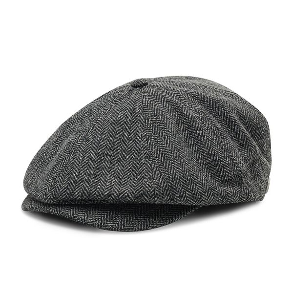 Brixton Kačket Brixton Brood Snap 10770 Grey/Black