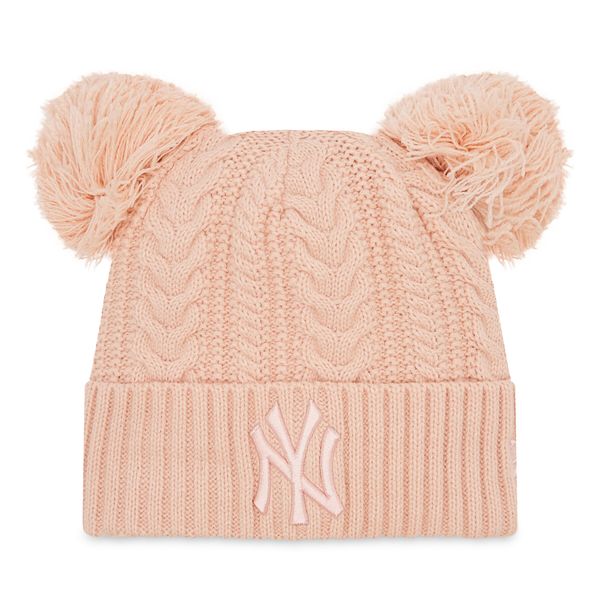 New Era Kapa New Era New York Yankees Double Pom 60284835 Różowy