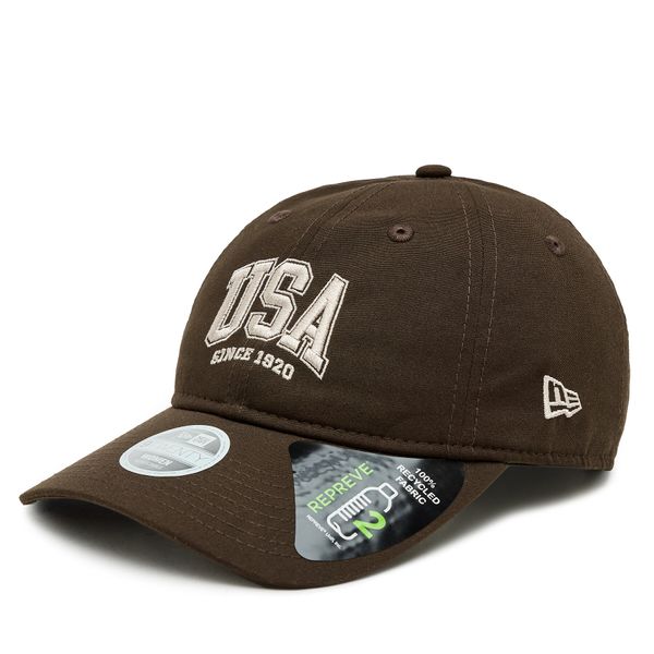 New Era Kapa New Era Wmns Repreve Usa 920 60364196 Smeđa