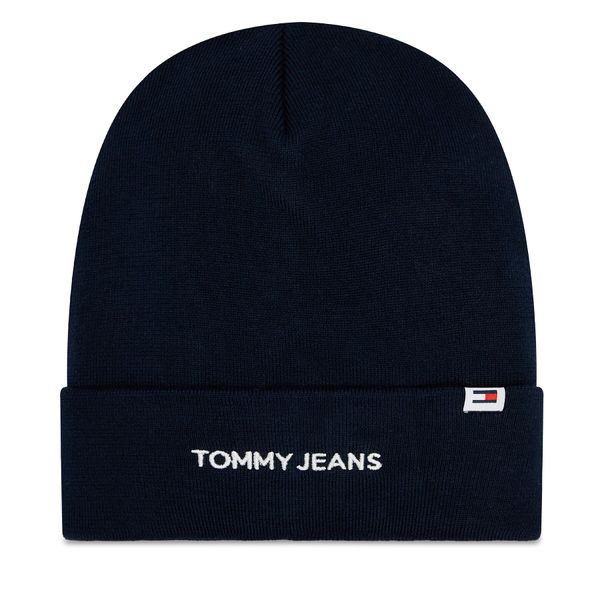 Tommy Jeans Kapa Tommy Jeans Linear Logo AW0AW15843 Dark Night Navy C1G