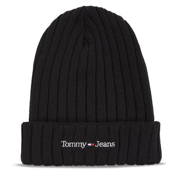 Tommy Jeans Kapa Tommy Jeans Tjm Sport Elevated Long Beanie AM0AM11678 Black BDS