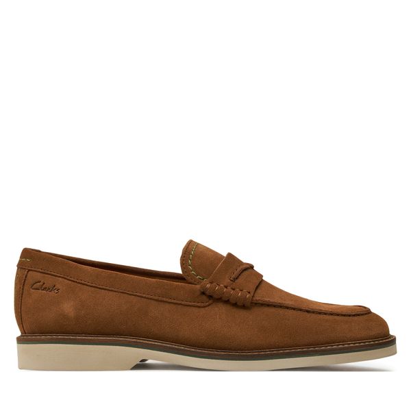 Clarks Loaferice Clarks Atticus Ltslip 26176086 Smeđa