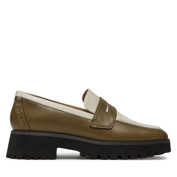 Clarks Loaferice Clarks Stayso Edge 26176514 Olive Combi