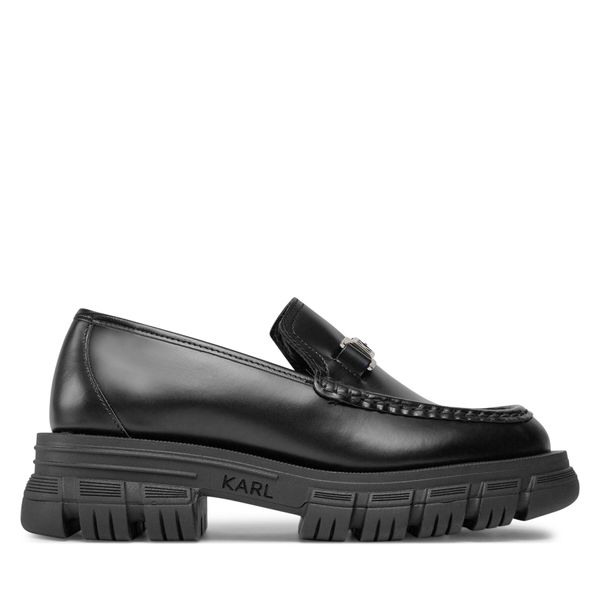 KARL LAGERFELD Loaferice KARL LAGERFELD KL43823F Black Lthr 000