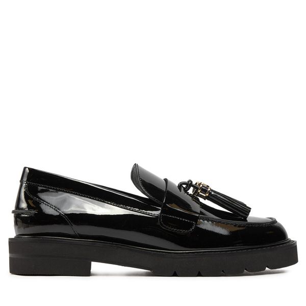 Stuart Weitzman Loaferice Stuart Weitzman Parker Lft Tassel Lf SI706 Crna