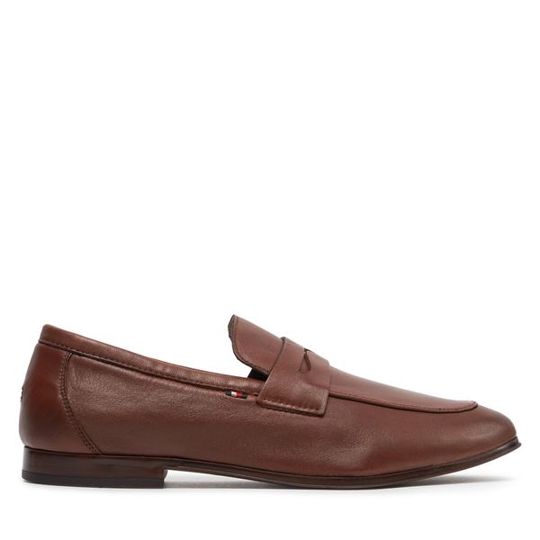 Tommy Hilfiger Loaferice Tommy Hilfiger Casual Light Flexible Lth FM0FM04989 Smeđa