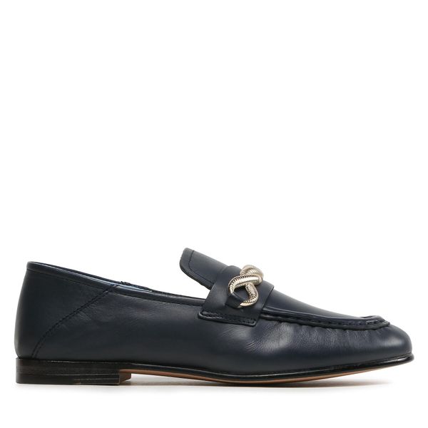 Tommy Hilfiger Loaferice Tommy Hilfiger Th Chain Feminne Loafer FW0FW07077 Space Blue DW6