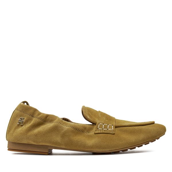 Tommy Hilfiger Loaferice Tommy Hilfiger Th Suede Moccasin FW0FW07714 Classic Khaki RBL