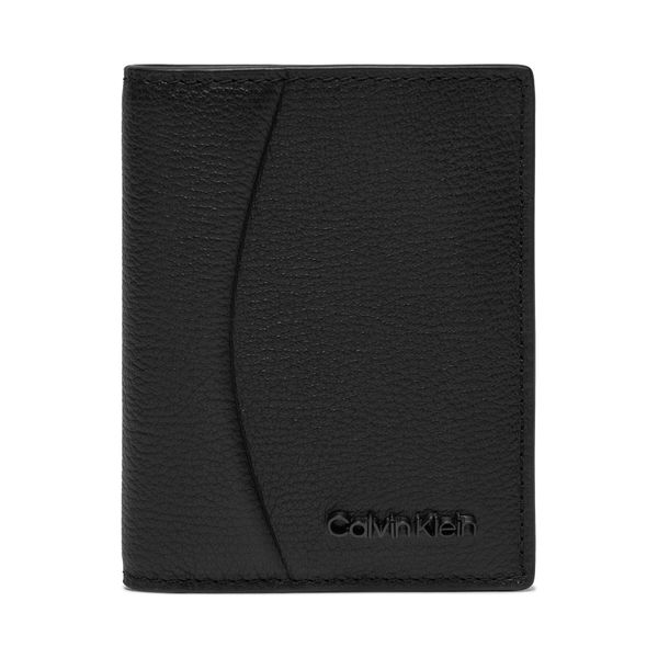 Calvin Klein Mali muški novčanik Calvin Klein MINIMAL FOCUS BIFOLD 10CC W/BILL K50K511936 Crna