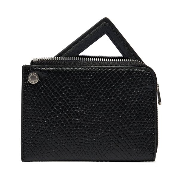 Calvin Klein Jeans Mali ženski novčanik Calvin Klein Jeans Sculpted Wallet Square Mirror K60K611563 Black BEH