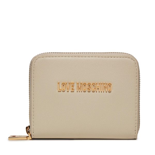 LOVE MOSCHINO Mali ženski novčanik LOVE MOSCHINO JC5702PP1ILD0110 Avorio