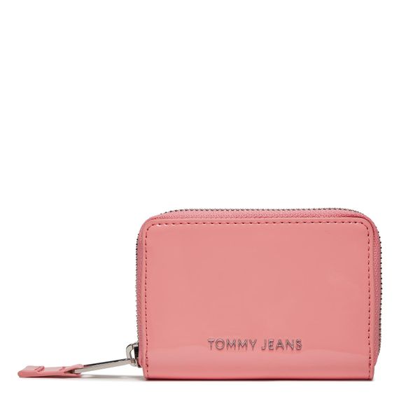 Tommy Jeans Mali ženski novčanik Tommy Jeans Tjw Ess Must Small Za Patent AW0AW15935 Tickled Pink TIC