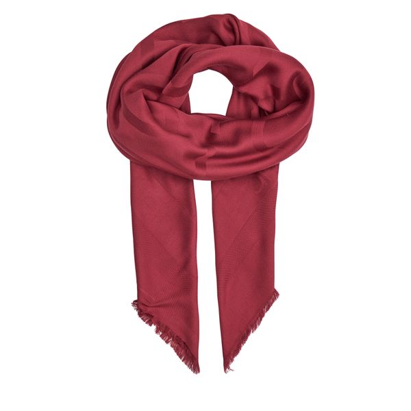 Calvin Klein Marama Calvin Klein Large Monogram Jacquard Scarf K60K611740 Crvena