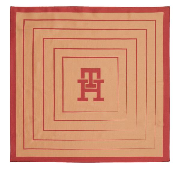 Tommy Hilfiger Marama Tommy Hilfiger Monogram All Over Silk & Box AW0AW15807 Rouge XJS