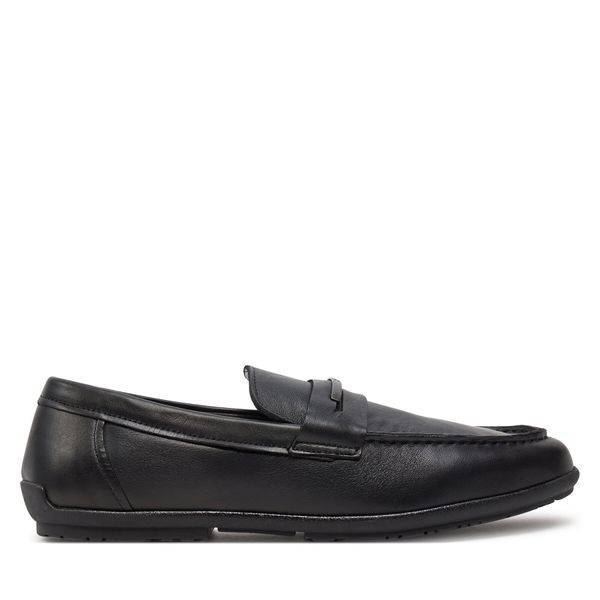 Calvin Klein Mokasinke Calvin Klein Driving Shoe Metal Bar HM0HM01473 Ck Black BEH
