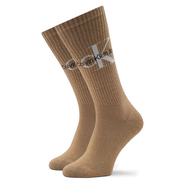 Calvin Klein Jeans Muške visoke čarape Calvin Klein Jeans 701218732 Camel 008