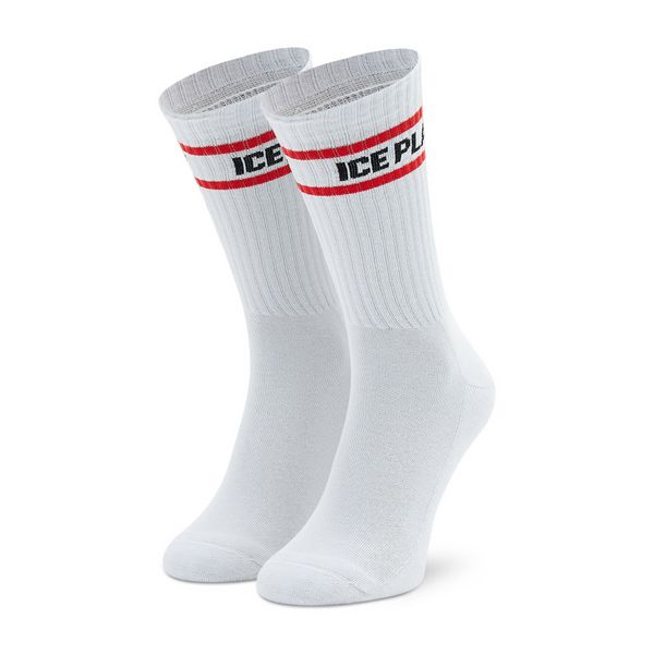 Ice Play Muške visoke čarape Ice Play 22I U1M1 6302 6911 1101 White