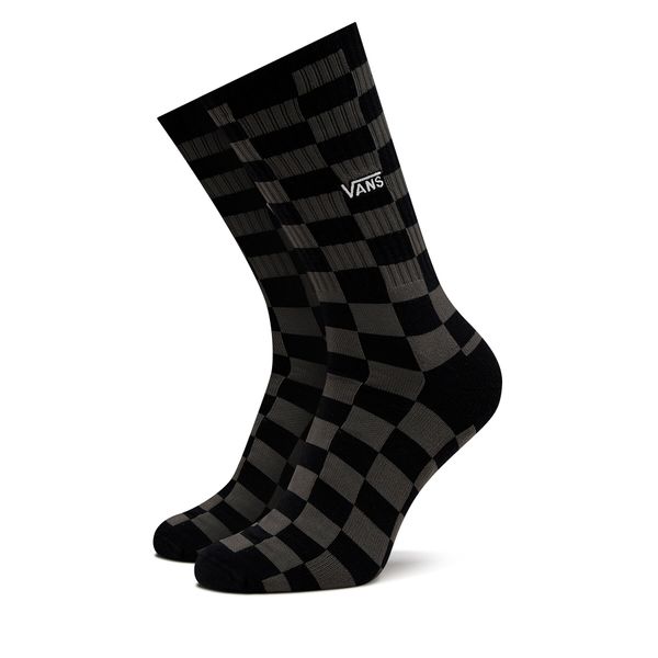Vans Muške visoke čarape Vans Checkeboard Crew VN0A3H3OBA5 Black/Charco