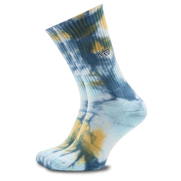 Vans Muške visoke čarape Vans Seasonal Tie Dye Crew Ii VN000678G5O1 Blue Glow