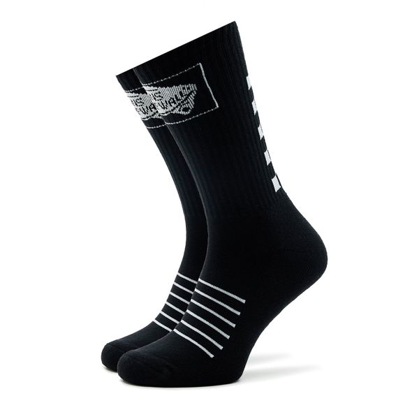Vans Muške visoke čarape Vans Vans Dna Crew VN00067NBLK1 Micro Trails Black