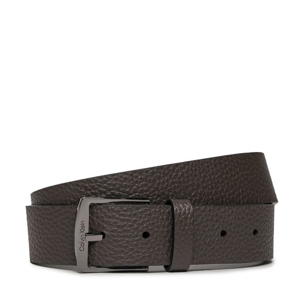 Calvin Klein Muški remen Calvin Klein Ck Casual Pb 35Mm K50K511571 Dark Brown Pebble GE7