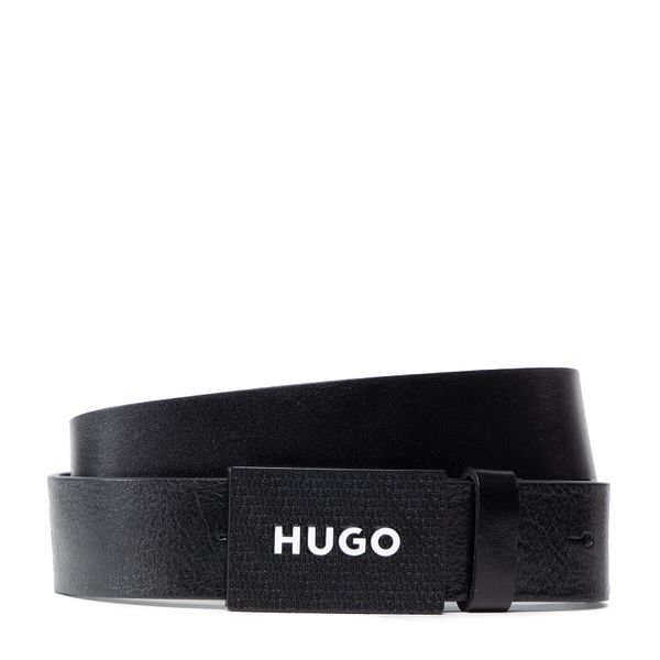 Hugo Muški remen Hugo Gilao 50480856 Crna