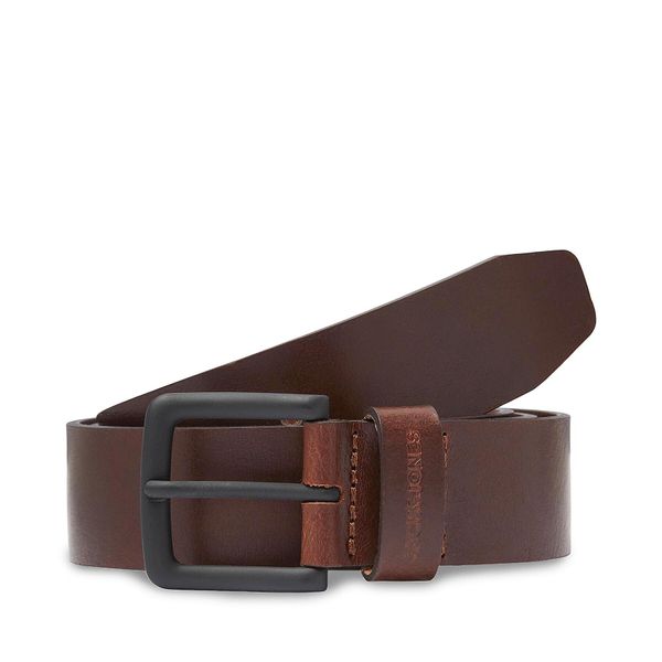 Jack&Jones Muški remen Jack&Jones Roma 12242687 Brown Stone