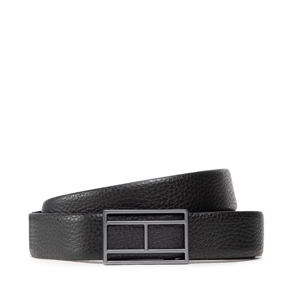 Tommy Hilfiger Muški remen Tommy Hilfiger Flag Logo Buckle 3.5 AM0AM10332 BDS
