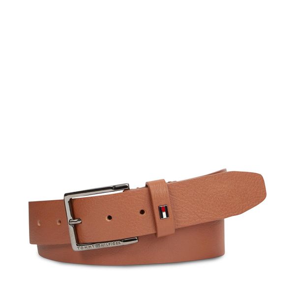 Tommy Hilfiger Muški remen Tommy Hilfiger Oliver 3.5 Ext AM0AM12298 Cognac GB8