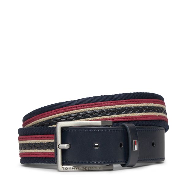 Tommy Hilfiger Muški remen Tommy Hilfiger Oliver Webbing 3.5 AM0AM12049 Space Blue Corp DW6