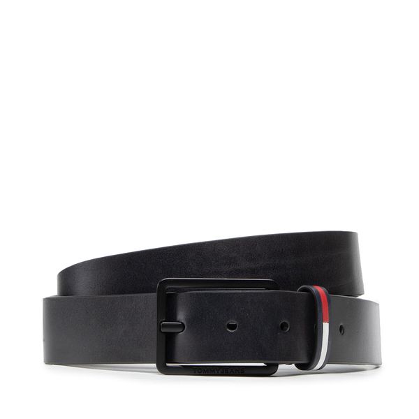 Tommy Jeans Muški remen Tommy Jeans Tjm Elevated Flag Leather 3.5 AM0AM08570 BDS