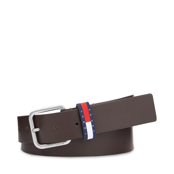 Tommy Jeans Muški remen Tommy Jeans Tjm Ryan 3.5 AM0AM12337 Dark Brown 0HD
